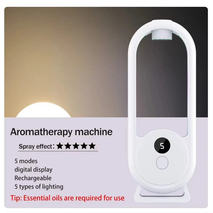 Automatic Fragrance Machine Perfume Scent Machine Essential Oil Diffuser Nebulizer for Kitchen and Toilet Home Deodorization